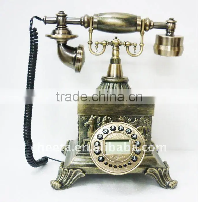 Classic Antique Wooden Telephone