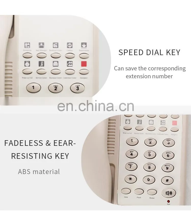 Honeyson hotel room telephone for sale HS-0001B