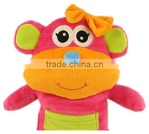 Cute monkey shaped removable car seat belt