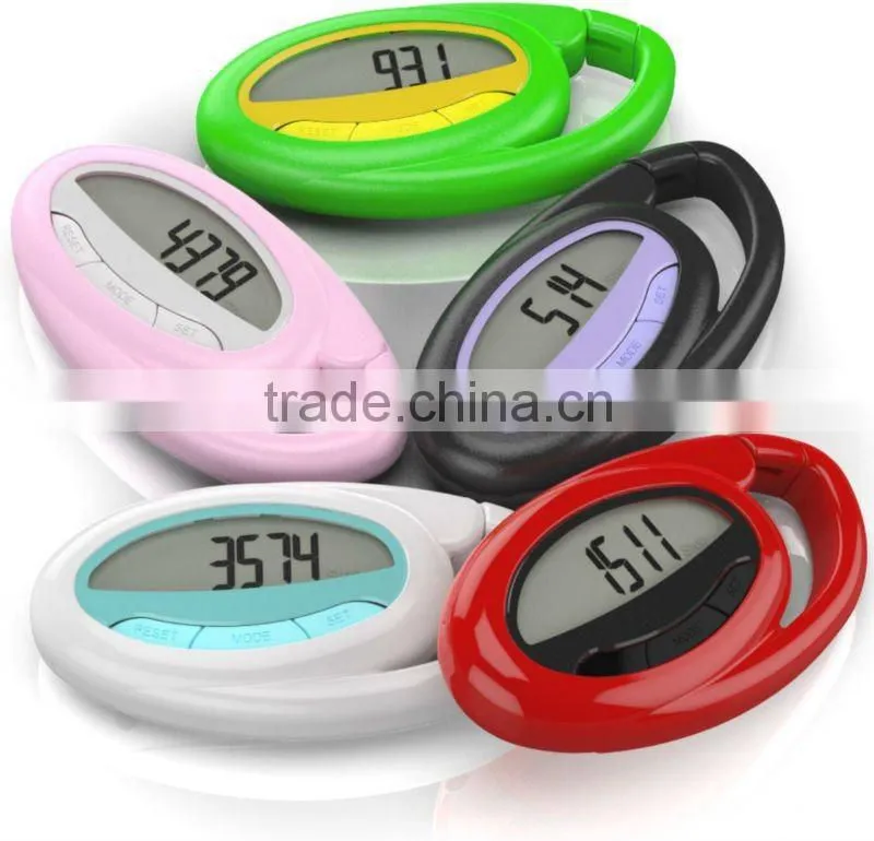 Digital Motion Sensor Waist Belt Clip Running Pedometers