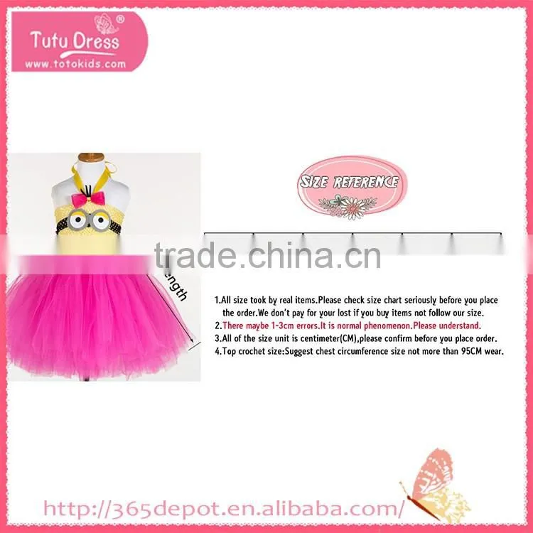 Halter top fuchsia puffy tutu gauze dress halloween costume