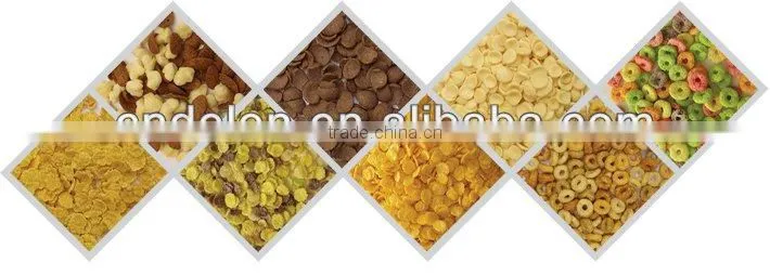 Fully automatic puffed snacks food machine