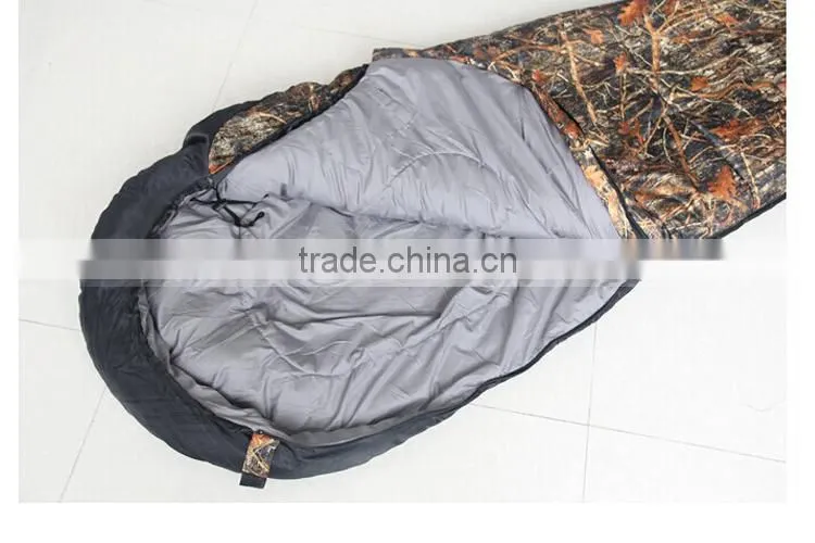 TOOTS Camouflage Mummy Sleeping 0 degree Camping Sleeping Bag
