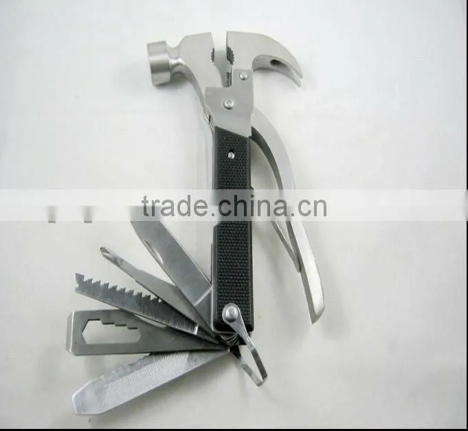 Stainless steel multi-functions nail hammer 2037B
