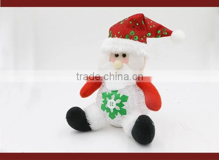 Home Decoration Gifts Toys Indoor New Year Festival Ornament Santa Claus Led Christmas Light