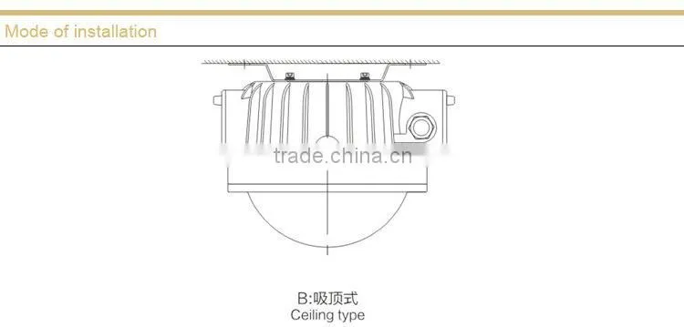 BAX81 explosion-proof light