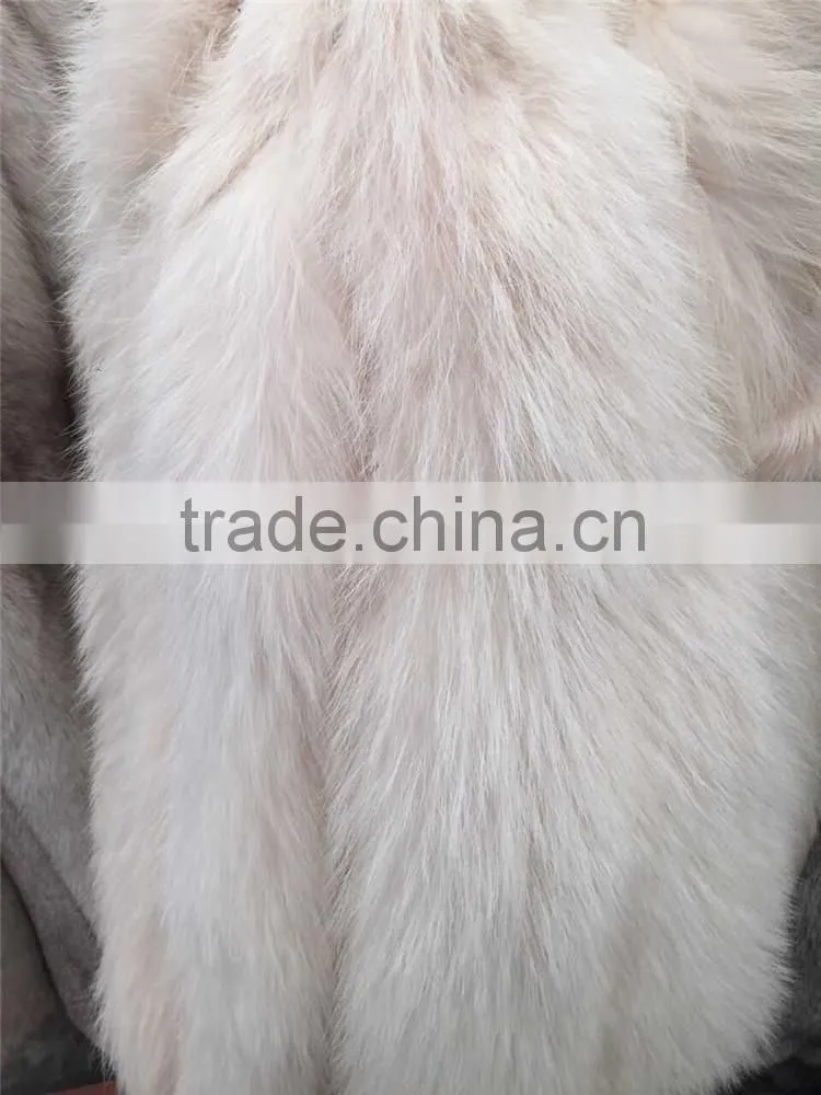 High Quality Shiny Real Raccoon Fur Plates For Noble Garment