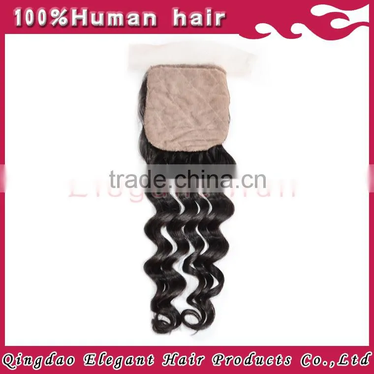 6A grade hot hair beauty product silk base lace frontal closure