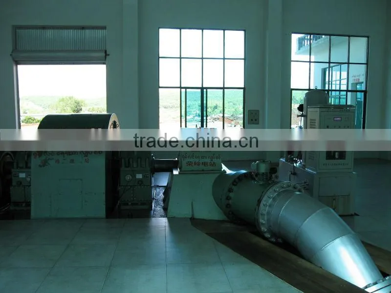 water turbine power plant/mini power plant