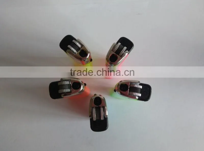 Plastic mini BIC CRICKET flint lighter FH-203 with butane gas neon color
