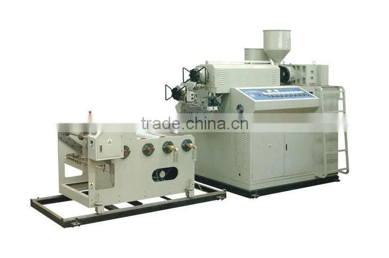 High speed plastic stretch film making machine