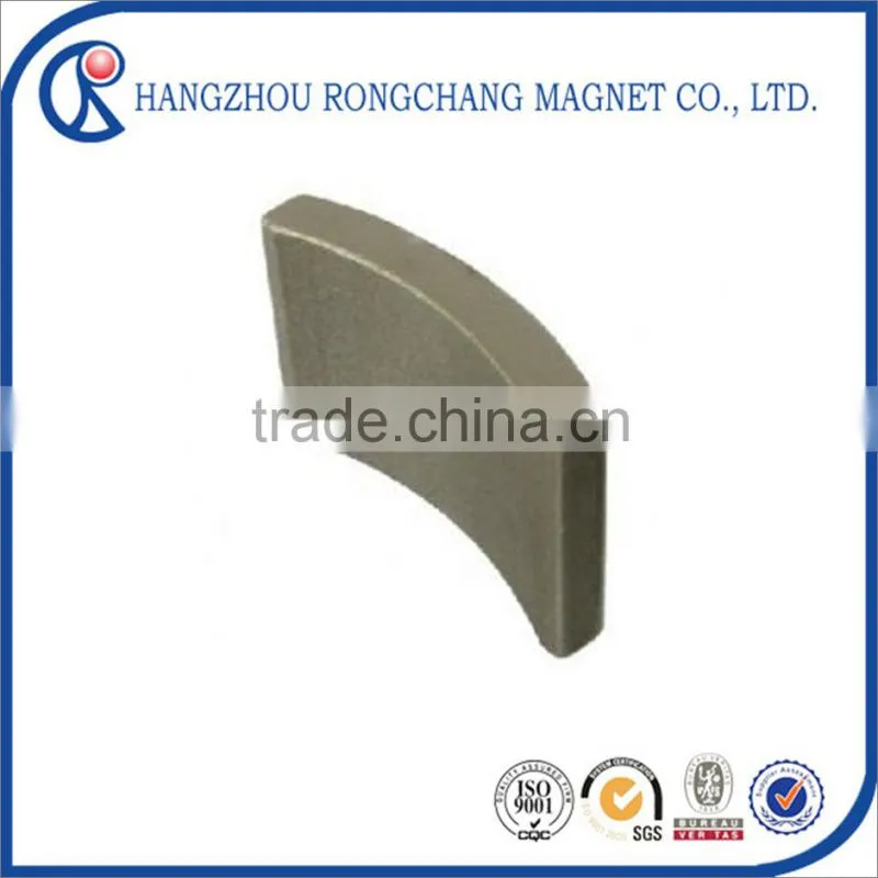 Hot Products Strong Arc Tile Permanent Sintered SmCo Magnet For Sale