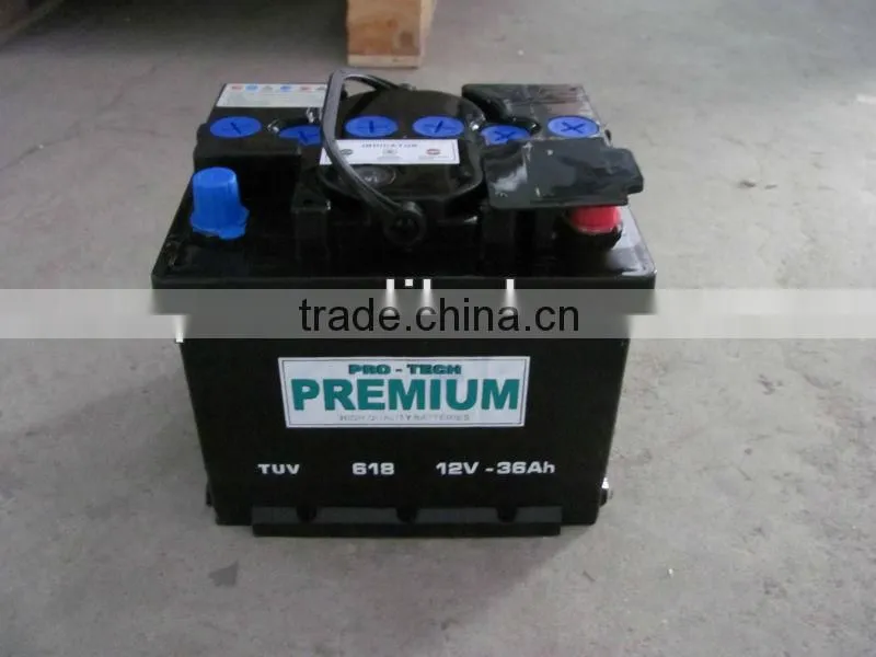 Maintenance free automotive battery