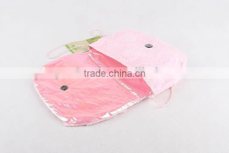 2015 Lovely baby lace satin velvet bag fashion accessories for girls