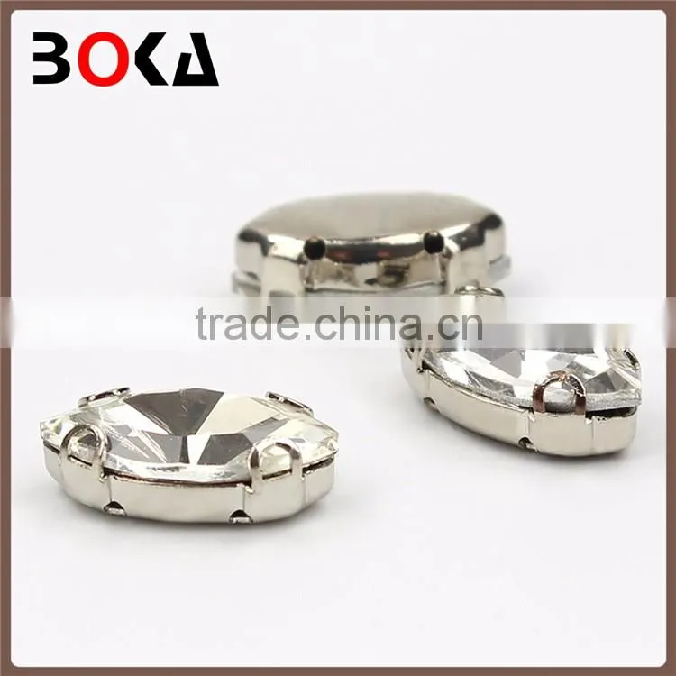 // Hot selling crystal with claw mobile phone patch // decoration flat back rhinestones for garment accessory //