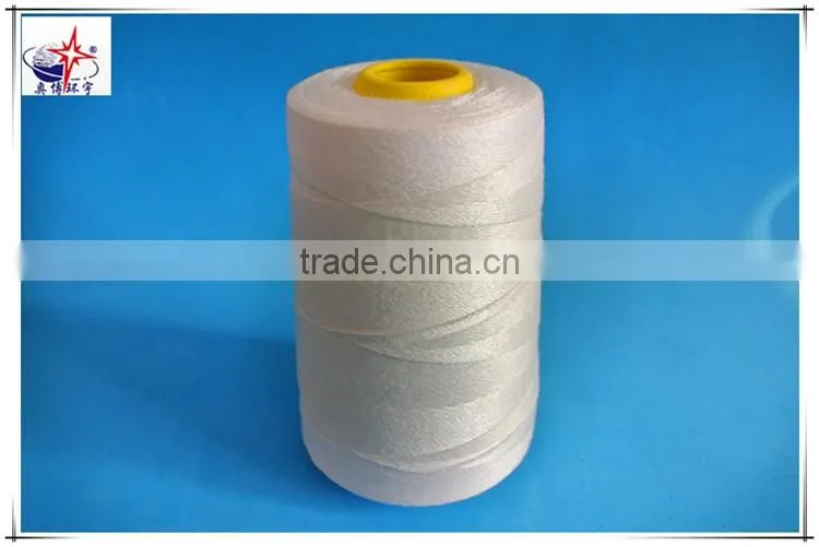 100% polyester bag closer bag closing thread 12s4 124