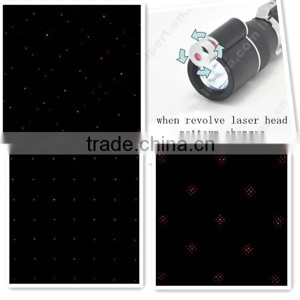 (130003) Aluminum Red Laser LED Torch/Rechargeable Fast Track Flashlight