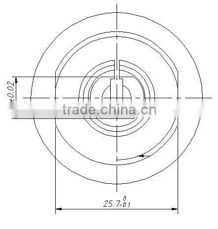 safe lock pin lock key blank