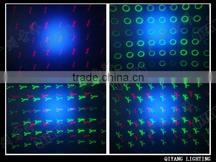 RGY mini animation laser projector rgb with blue LED light