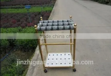 stainless steel Umbrella rack with 18 umbrella heads
