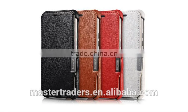 Original Icarer Litchi Grain Series Genuine Leather Case For HTC One M9 MT-3320