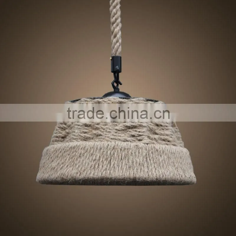 good rope cup hotelling pendant led light lamp