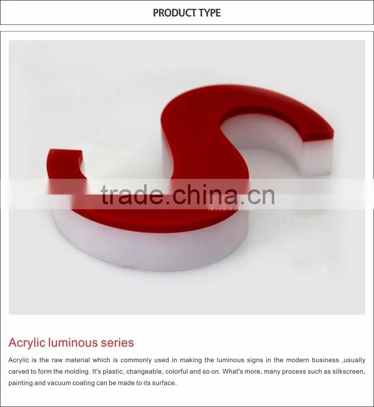 Popular Jaguar Professional Customized Led Channel Letter Signs