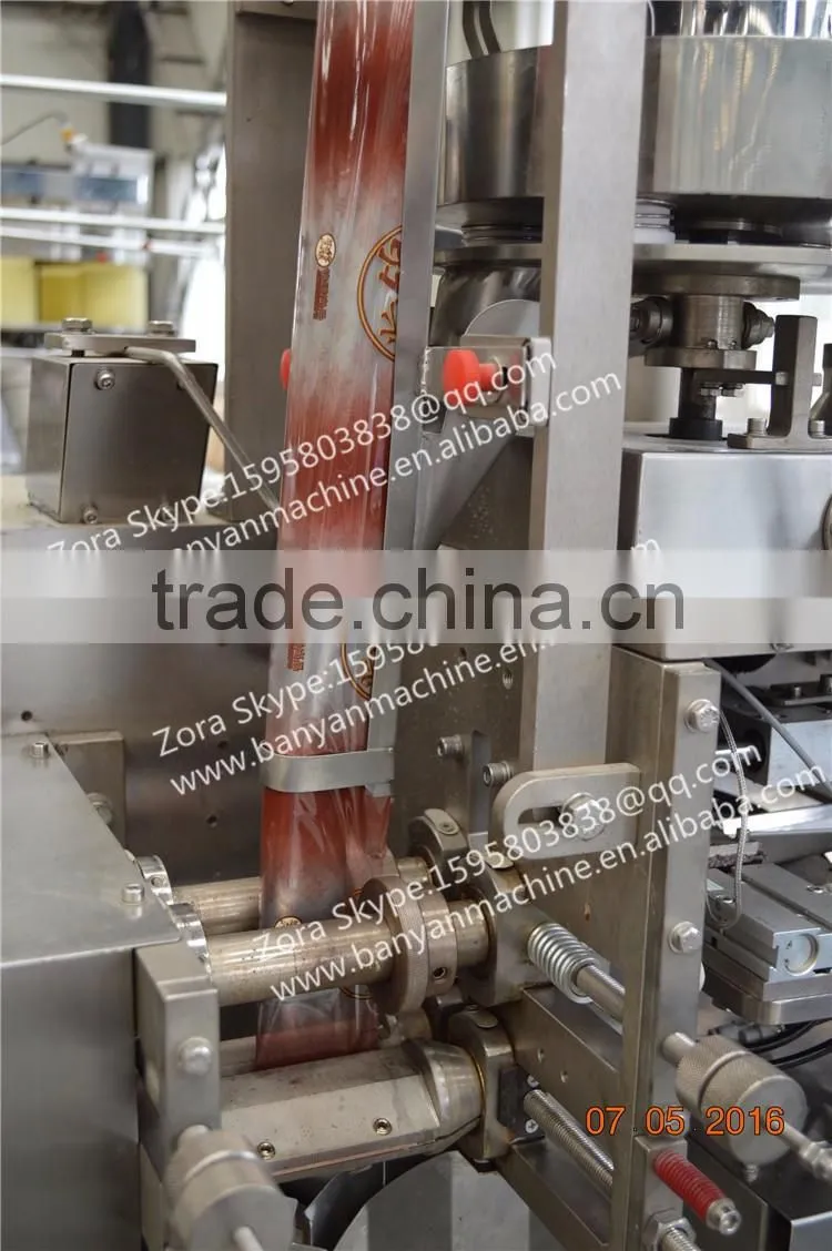 Full Automatic double bag tea packaging machine with cotton thread and tag