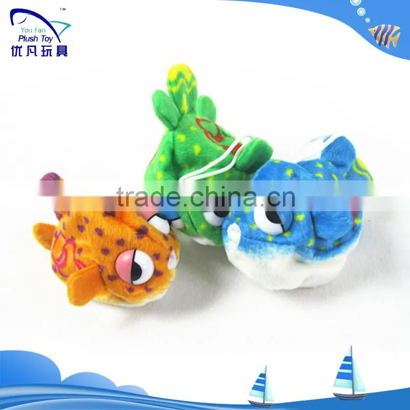 Factory custom golbefish plush growing water toys animal animal baby toy