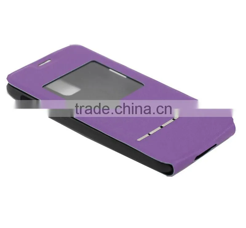 Leather mobile phone pouch for S5, Funny mobile phone pouch, Ultra-thin S5 mobile phone pouch