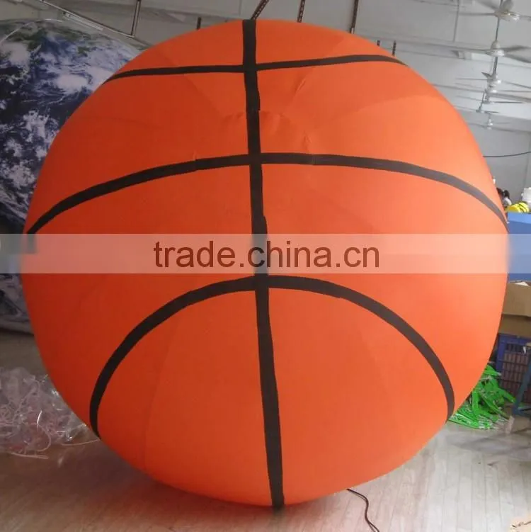 Outdoor giant oxford cloth inflatable basketball