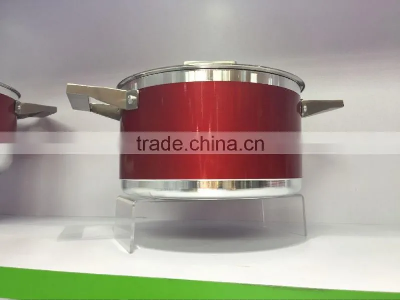 Mas vde aluminio de alta calidad que no se pegue utensilios de cocina de ceramica de la cazuela olla ollas tallarines salsa Opie