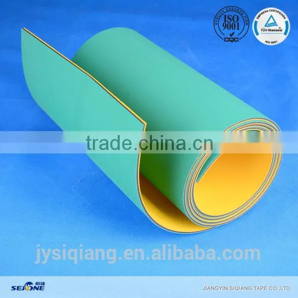 2.5mm antistatic flat conveyor belt for machinery