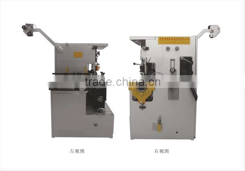 semi-automatic beverage can body resistance welding machine