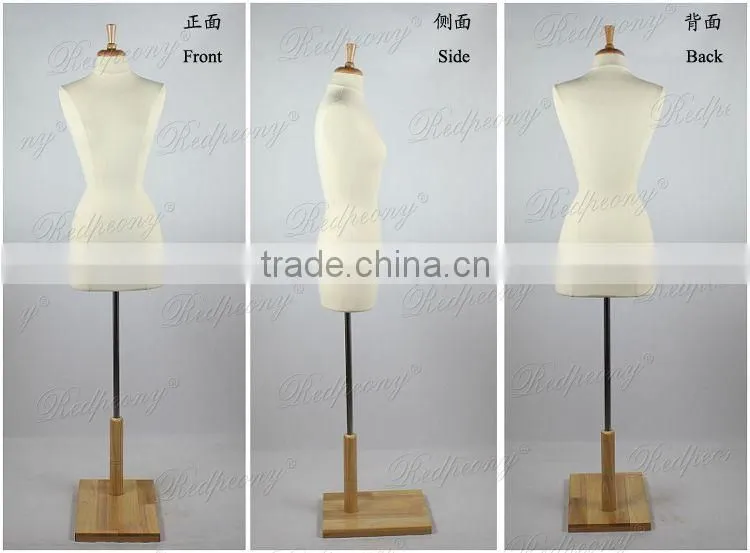 Torso half female mannequins foam mannequin