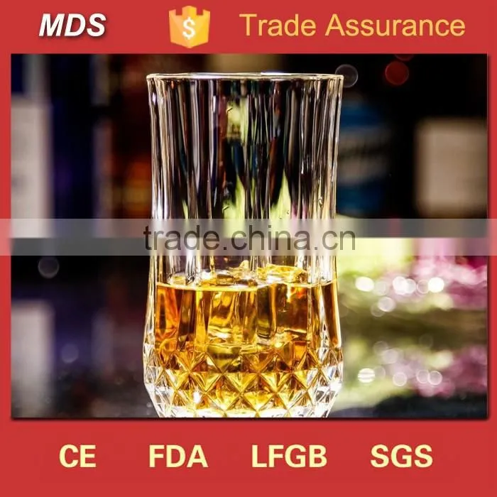 Personalized tasting crystal whiskey glass tumbler