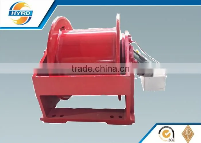 High Speed Hydraulic Winch With Long Rope Capacity 30 ton Hydraulic winches