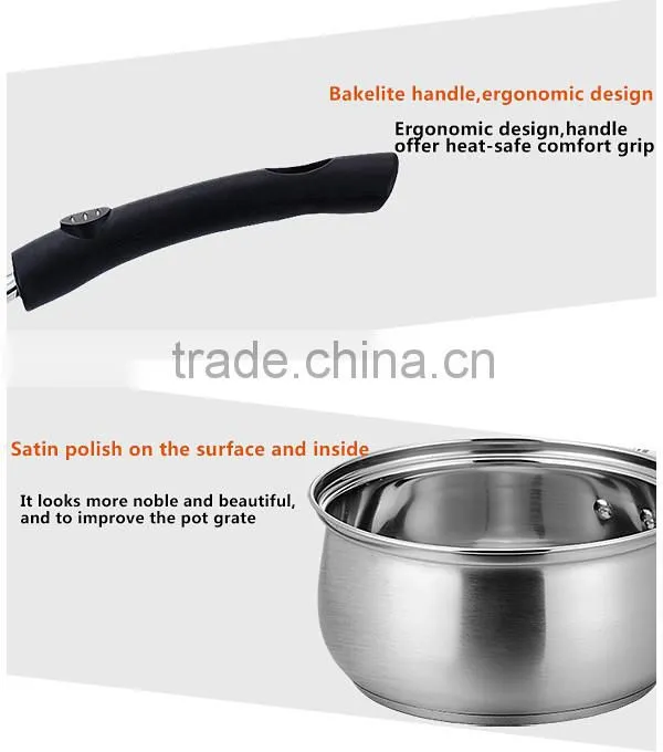 Charms Stainless Steel Commercial Mini Cooking Pot