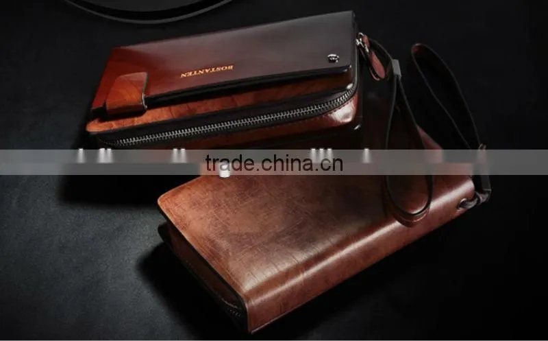 Genuine leather men's wallet