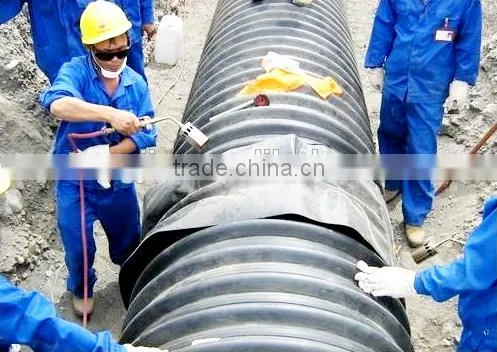 PE Spiral Corrugated Pipe Production Line