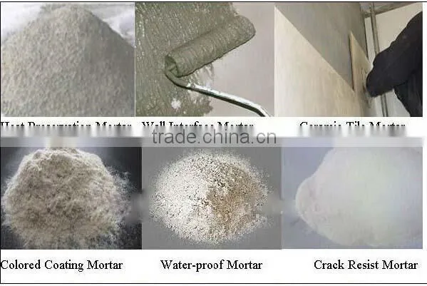 Dry mortar production machinery/masonry machine