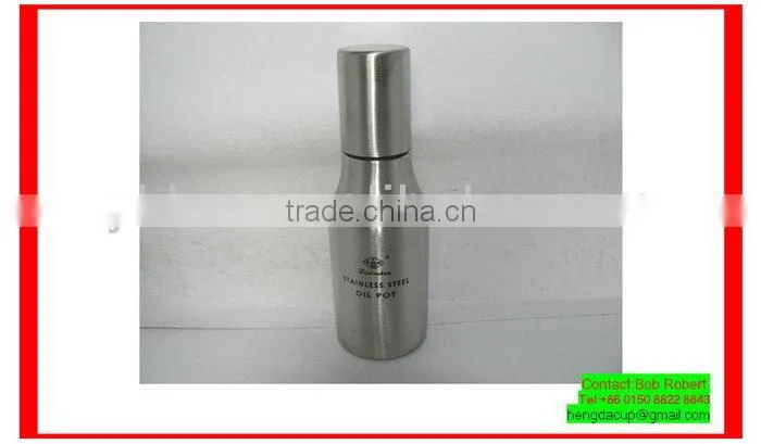 2013 hotsell square olive oil stainless steel bottle