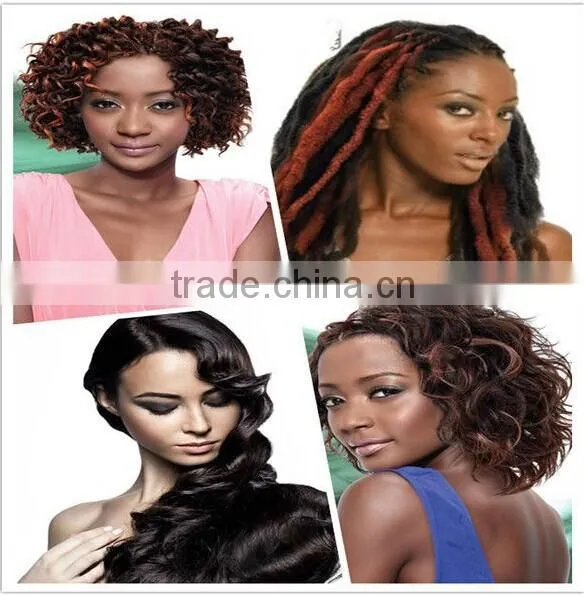 Femi Collection Synthetic Braiding Hair Curly BULK 24"