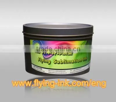 Magenta Sublimation ink on offset press