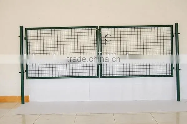 Metal Tubular Single and Double Garden Yard Gate