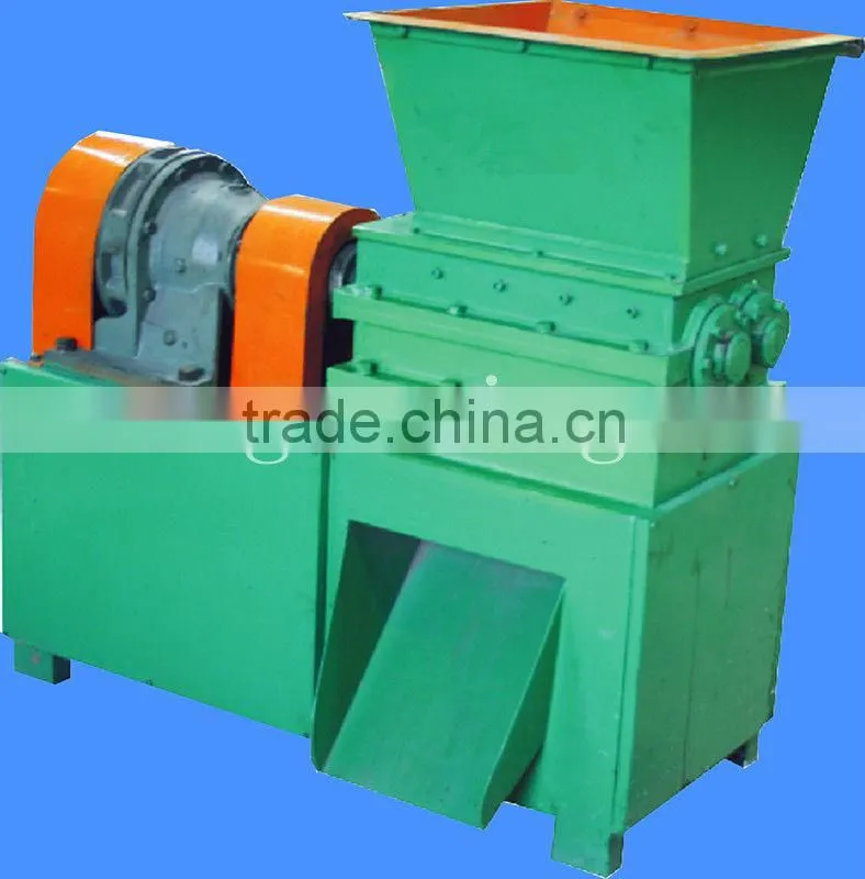 output size 5mm to 20mm Double shaft wood /plastic /metal shredder machine