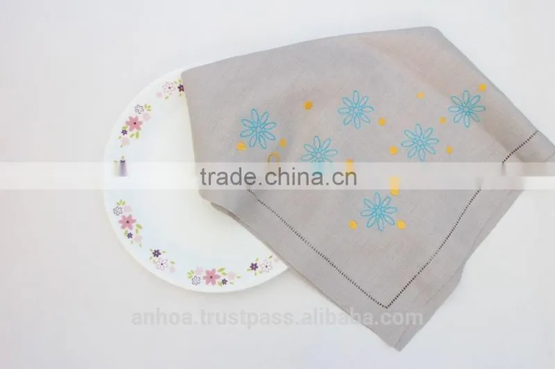 Monogrammed napkin, lastest design table napkin