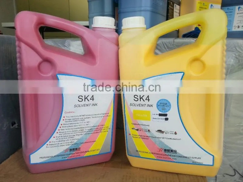 Whole sale price challenger sk4 solvent ink (1L or 5L packing)