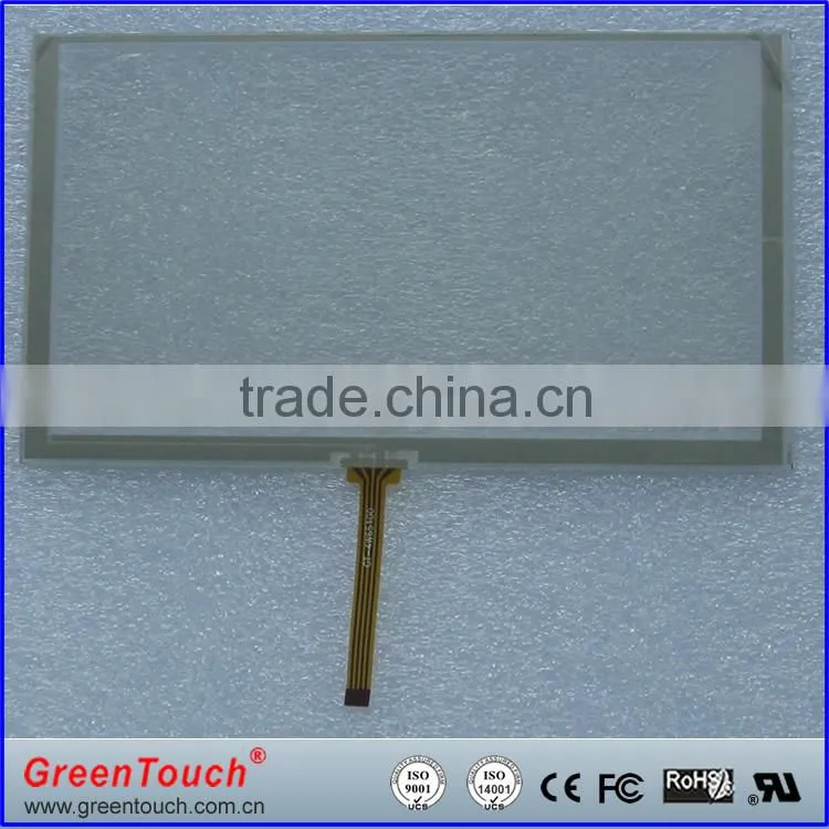 lowest price for 4/5wire15.6"resistive touch panel ,glass touch screen monitor