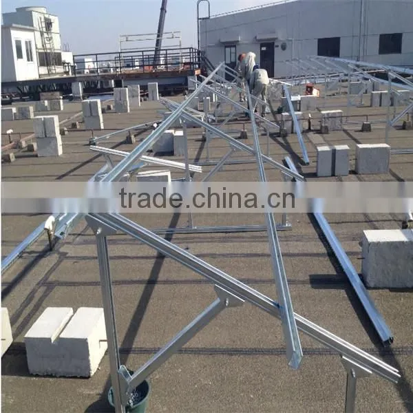 flat roof pv mounting system roof support brackets